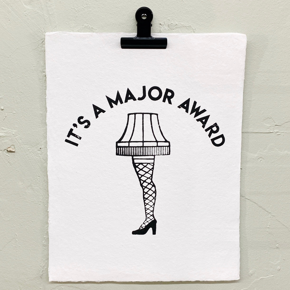 major award handmade paper