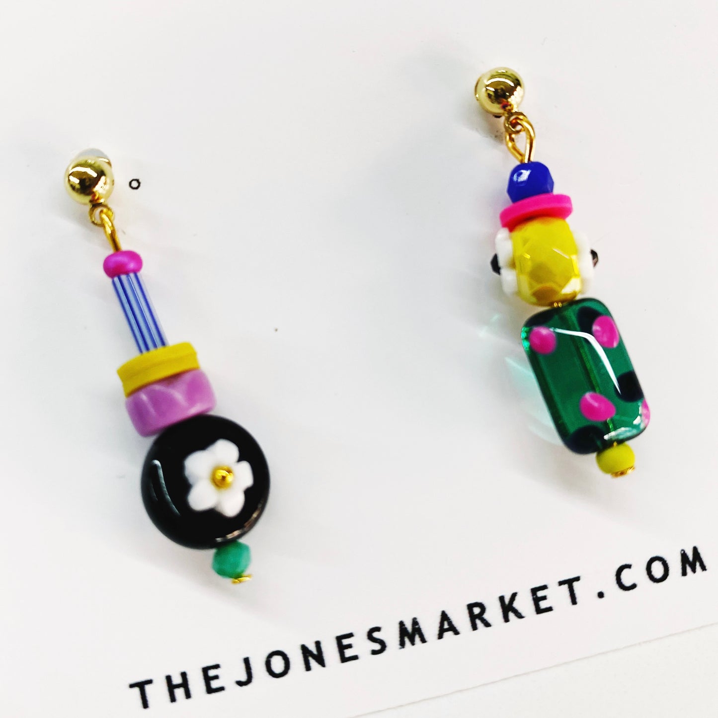 mix match one dangle earrings