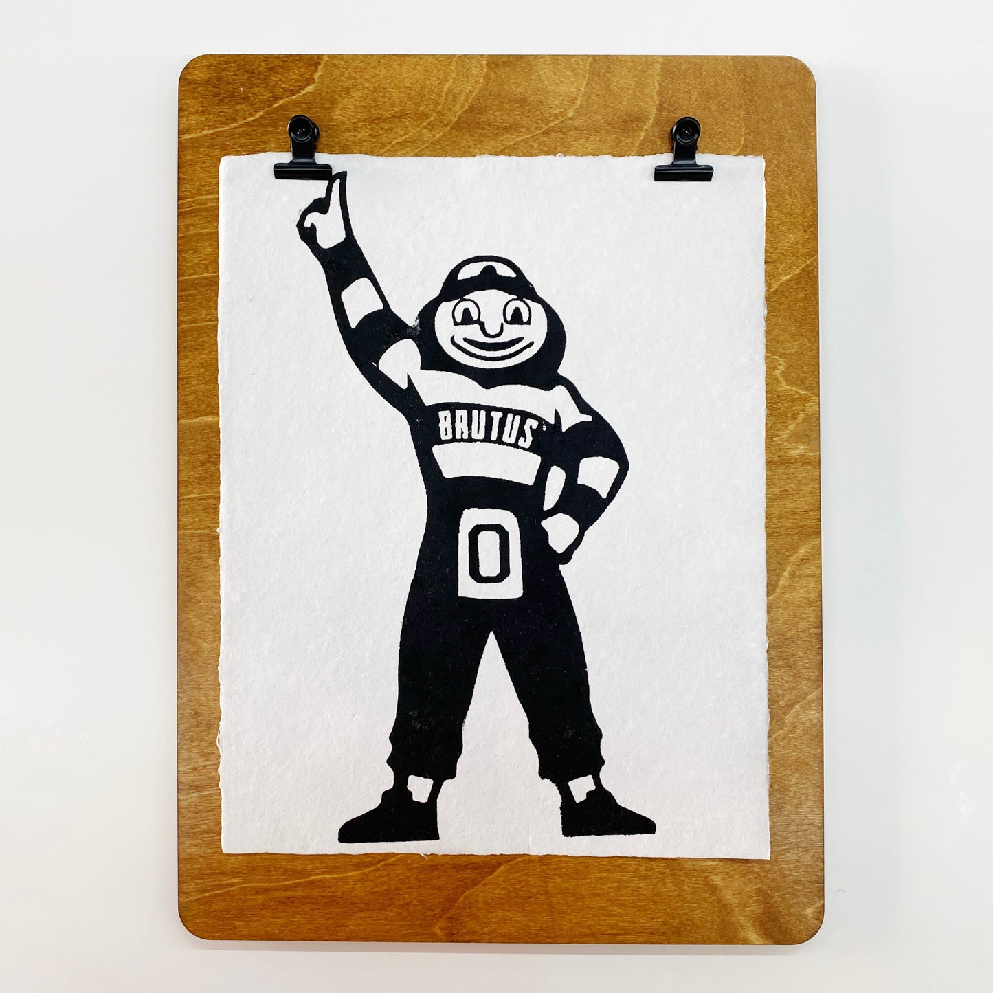 brutus buckeye handmade paper