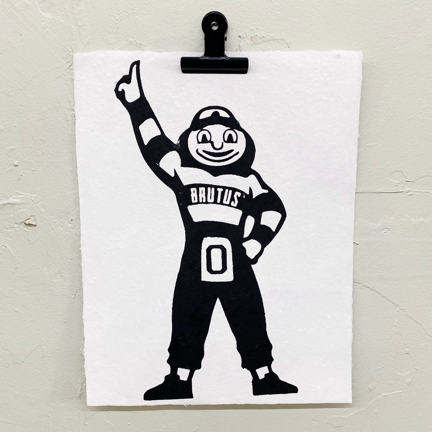 brutus buckeye handmade paper