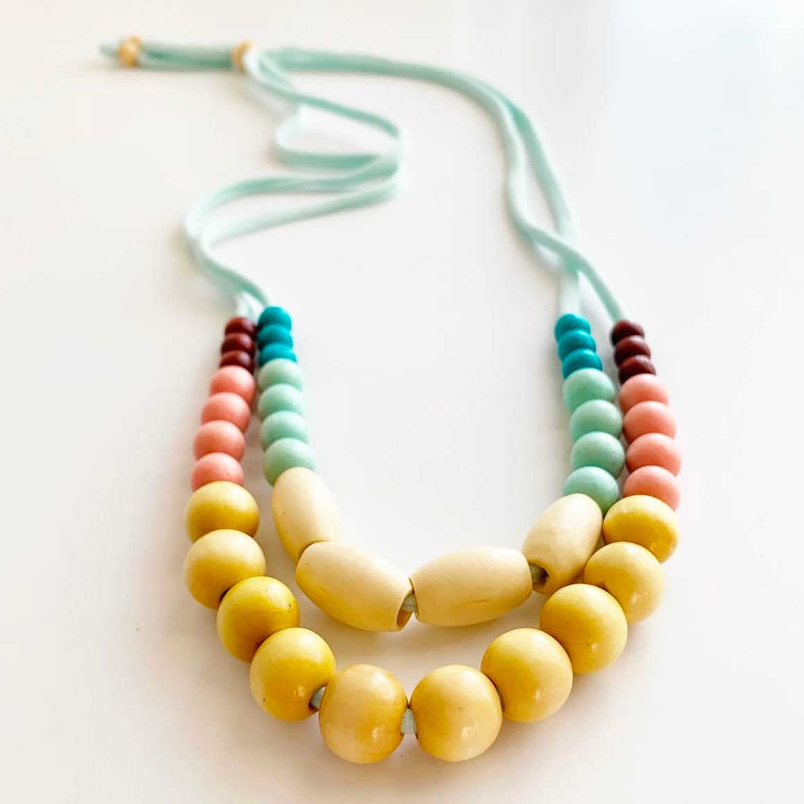 tjm double strand necklace number sixteen