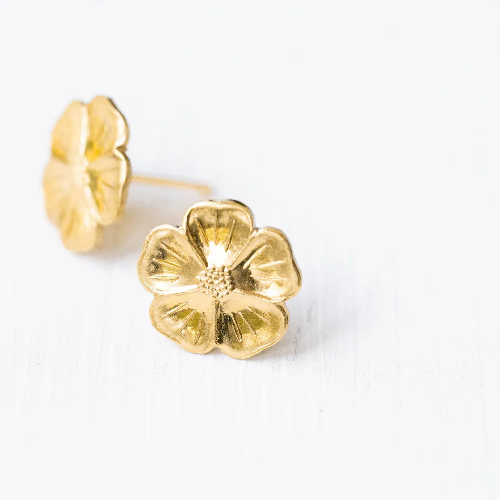 mini flower studs