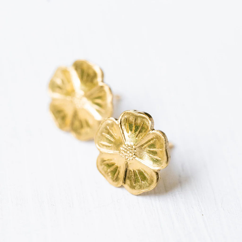 mini flower studs