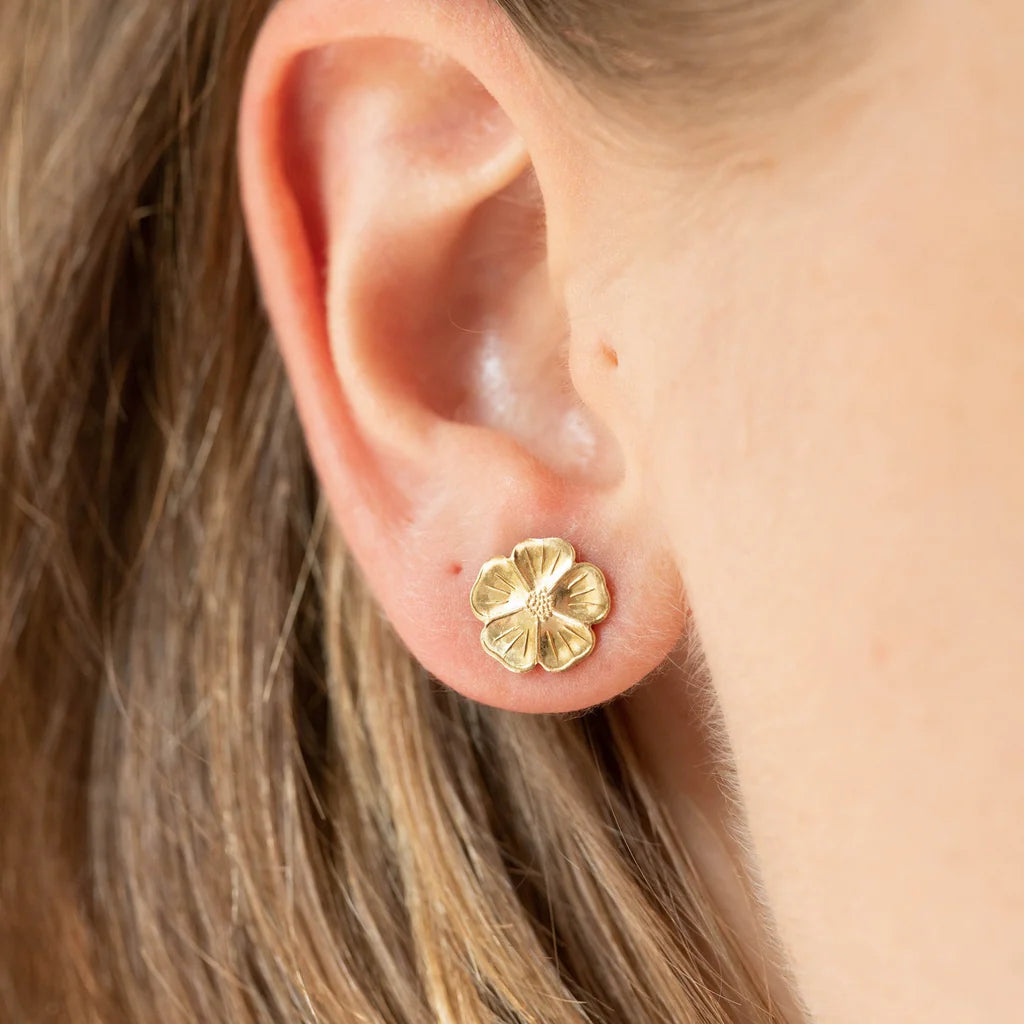 mini flower studs